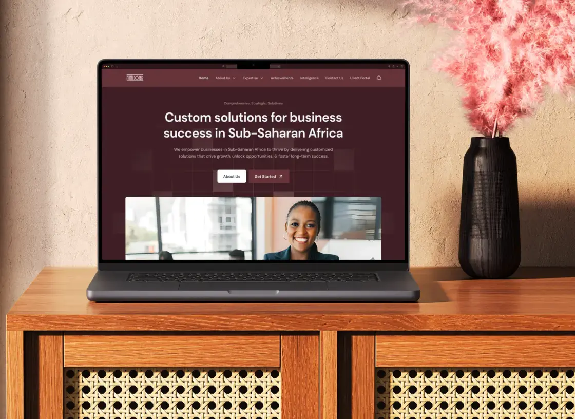 Nina-Jojer Website Redesign 2nd Hero image